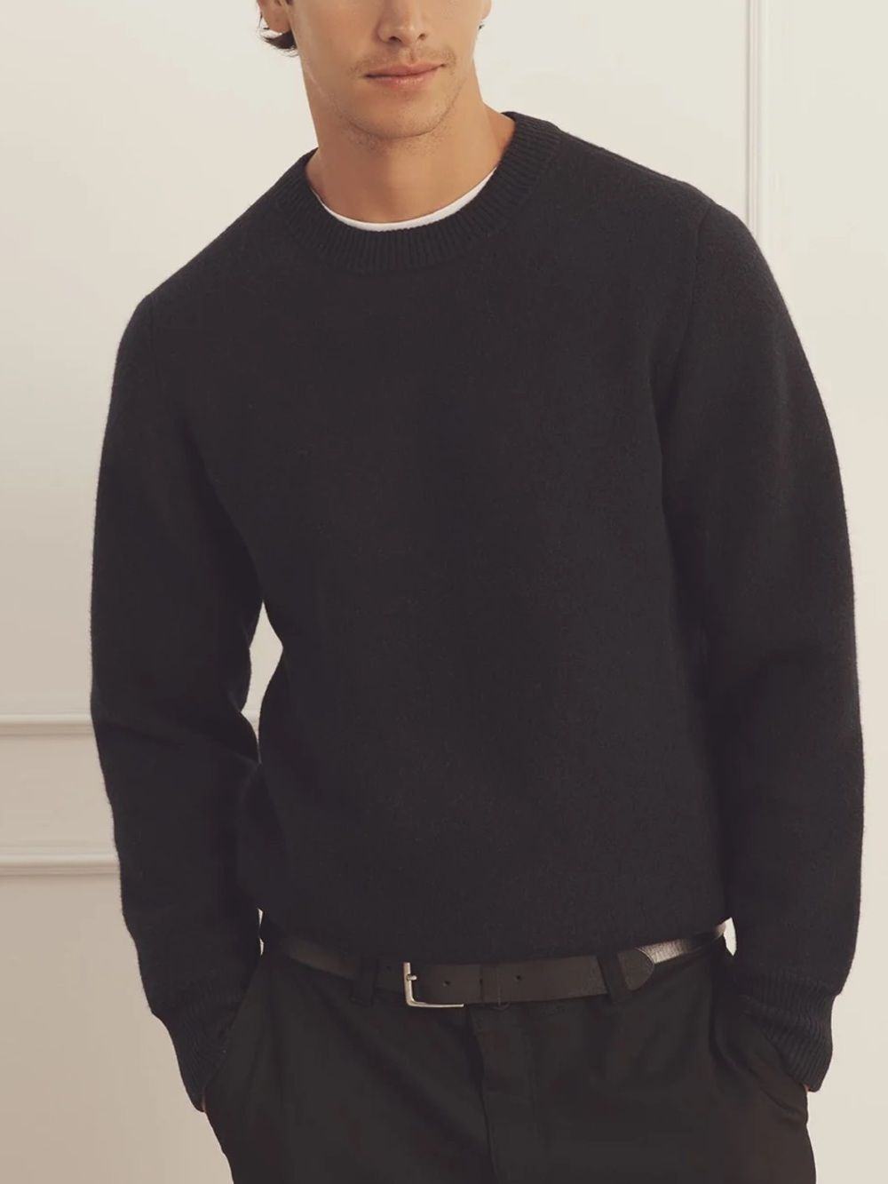 NAADAM - Luxe Cashmere Double Faced Crewneck